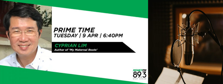 Read with Michelle Martin - Cyprian Lim, ‘My Maternal Roots’