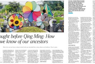 A thought before Qing Ming: How little we know of our ancestors